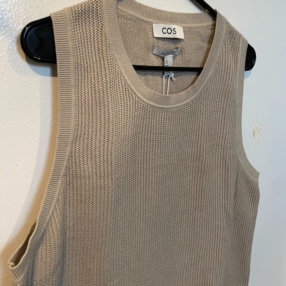 Brand New COS Knit Tank Top - Size L